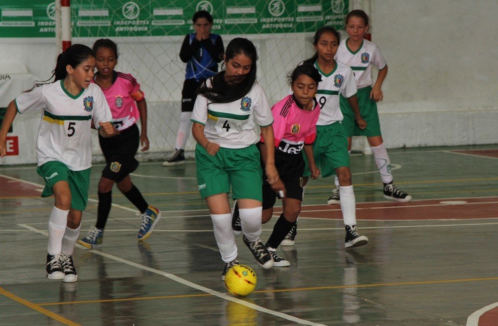 Juegos Escolares La Estrella Futbol de Salon Indeportes Antioquia