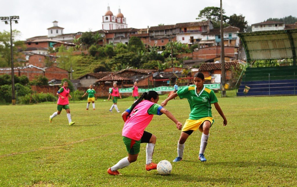 Carolina del Principe Futbol Femenino Juegos Departamentales Indeportes Antioquia