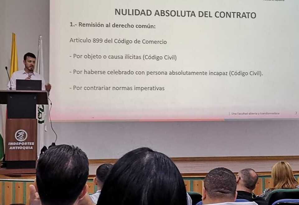 Indeportes Antioquia inició ciclo de capacitación en contratación estatal