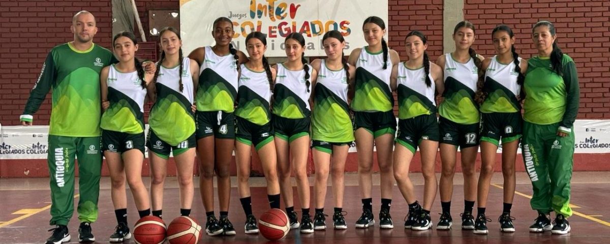 En baloncesto femenino, las prejuveniles antioqueñas lograron su tiquete a la final nacional de los Juegos Intercolegiados