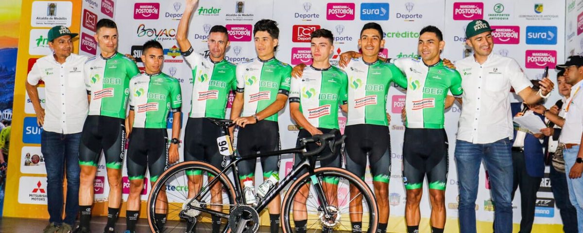 El equipo de ciclismo Orgullo Paisa está listo para recorrer Colombia