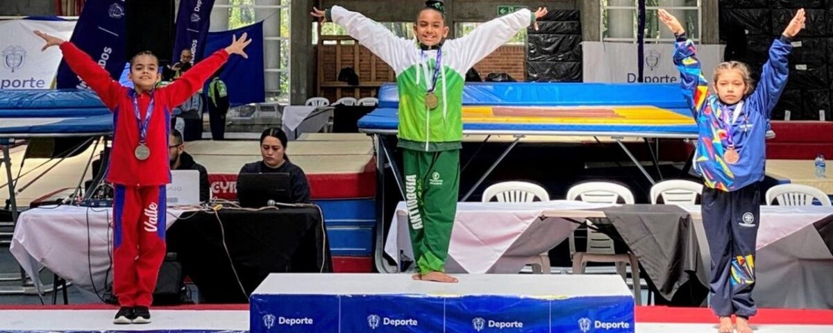 Antioquia, líder de gimnasia artística y ciclismo de ruta en la final de los Juegos Intercolegiados Nacionales 2024