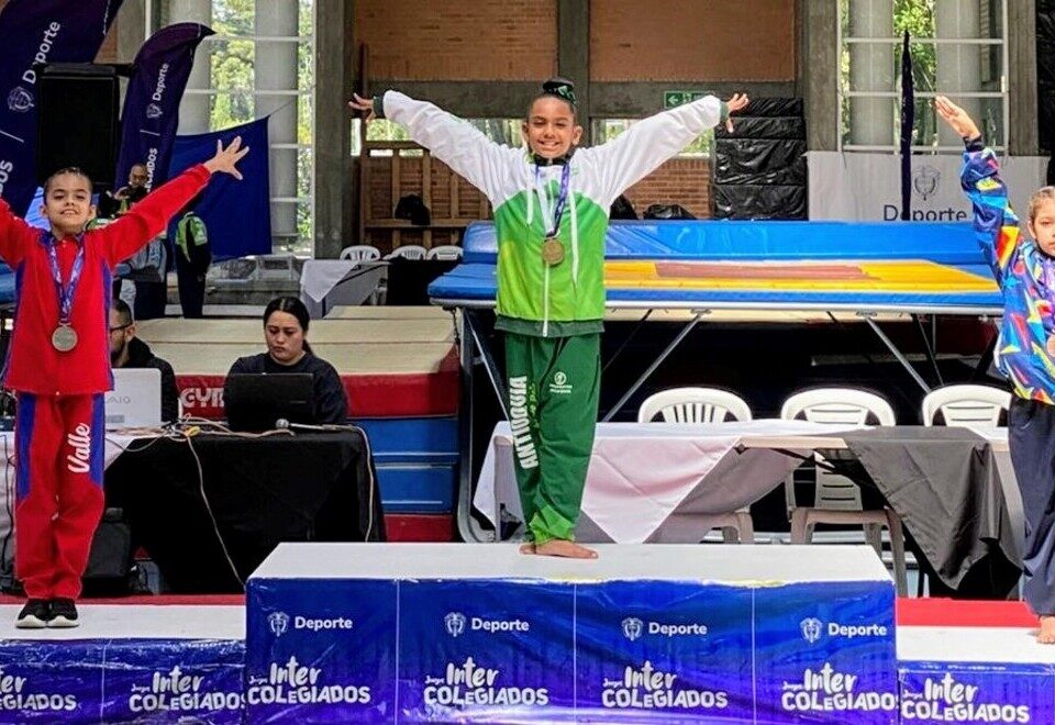 Antioquia, líder de gimnasia artística y ciclismo de ruta en la final de los Juegos Intercolegiados Nacionales 2024