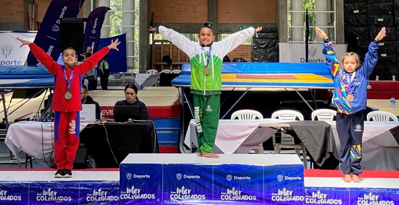 Antioquia, líder de gimnasia artística y ciclismo de ruta en la final de los Juegos Intercolegiados Nacionales 2024