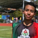 Dilan Sebastián Muñoz, atleta amalfitano, corre con gratitud y ahora representará a Antioquia en la final nacional de los Juegos Intercolegiados
