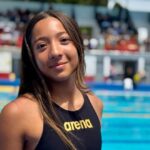 Isabella Rivera Cano, nadadora de Guarne, quien convirtió su sueño de ser sirena en realidad en los Juegos Intercolegiados de Antioquia