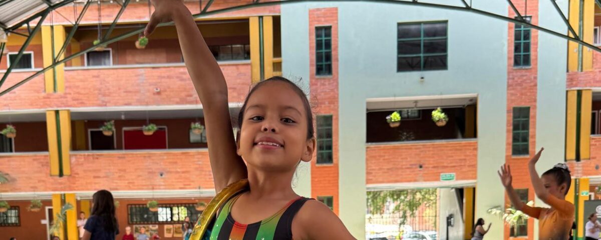 Silvia Marulanda, la “minigimnasta” que representa a Guarne en la final de los Juegos Deportivos Intercolegiados de Antioquia 2025