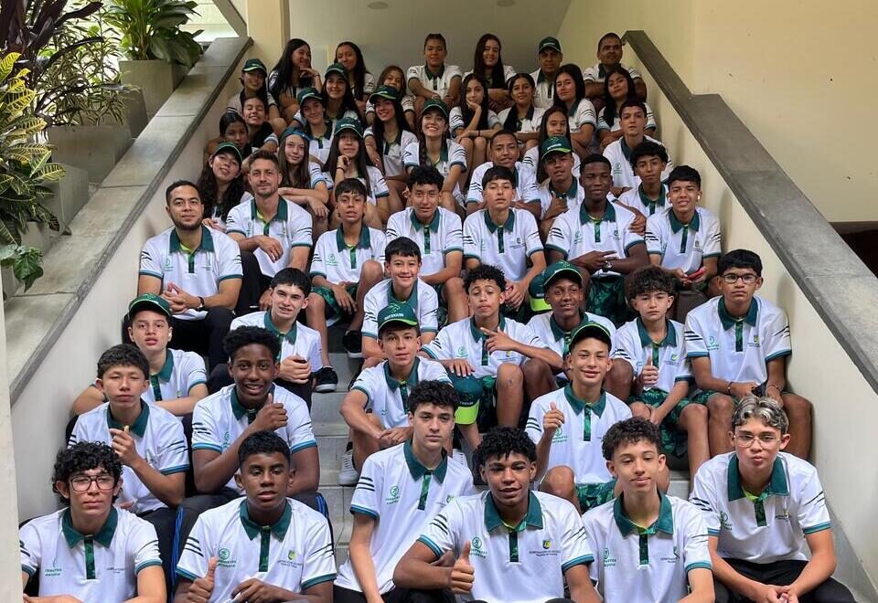 Una nueva piel para nuestros campeones: el jaguar inspira el uniforme de Antioquia en los Juegos Intercolegiados