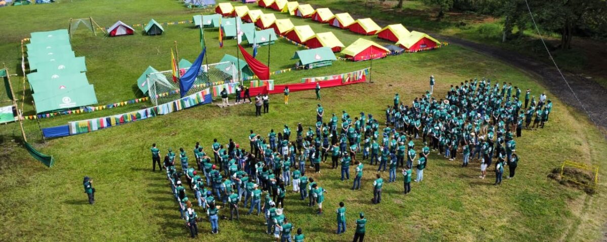 Antioquia vive, en Salgar, su Campamento Juvenil Departamental 2025, con 375 participantes de 45 municipios