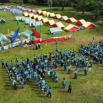Antioquia vive, en Salgar, su Campamento Juvenil Departamental 2025, con 375 participantes de 45 municipios