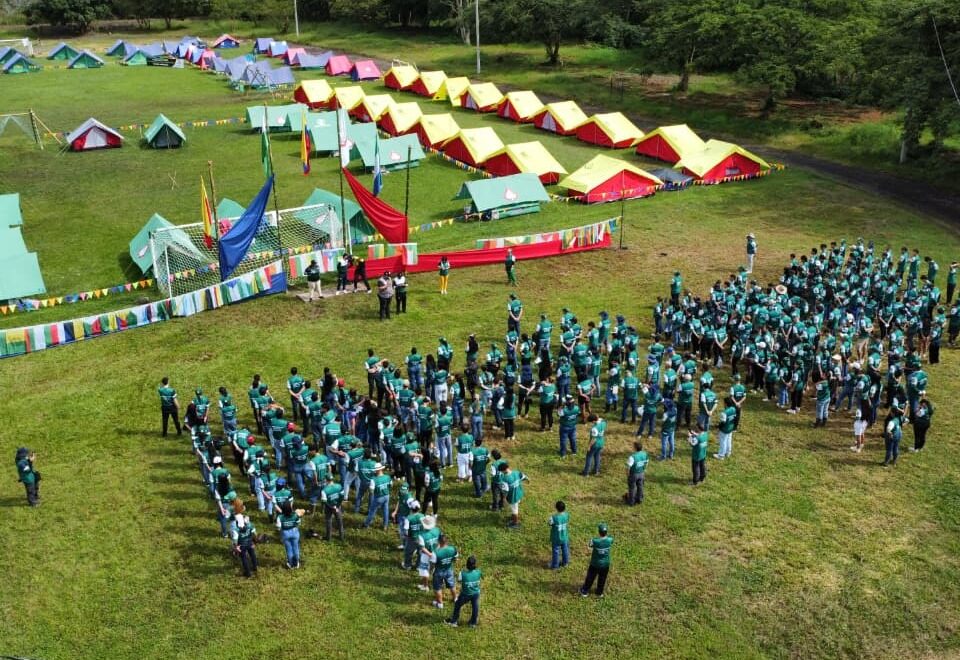 Antioquia vive, en Salgar, su Campamento Juvenil Departamental 2025, con 375 participantes de 45 municipios