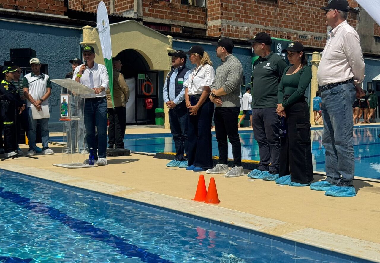 Indeportes Antioquia y Alcaldía de Sabaneta invierten más de $756 millones en la renovación de la piscina municipal