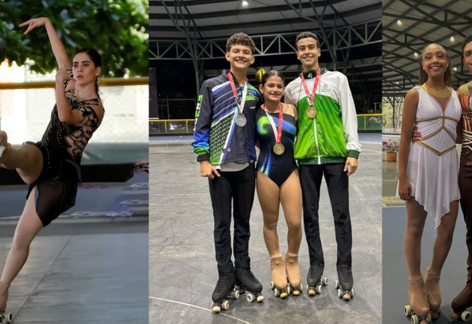 Antioquia ganó 16 medallas en el Campeonato Nacional Interclubes de Patinaje Artístico en Sabaneta