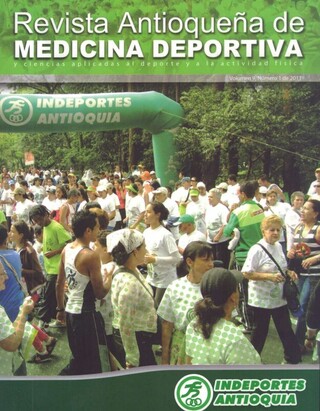 Revista Antioqueña de Medicina Deportiva Volumen 9_número 1 de 2011