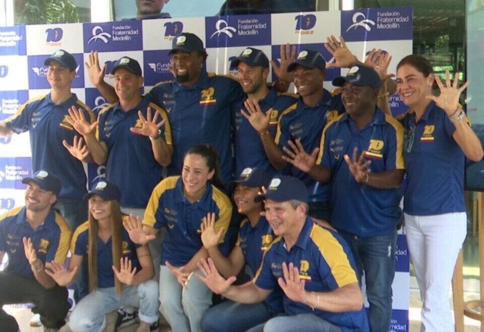10 de 10: el sueño olímpico que ahora se construye en equipo, con el impulso de la Fundación Fraternidad Medellín y la Fundación Mariana Pajón
