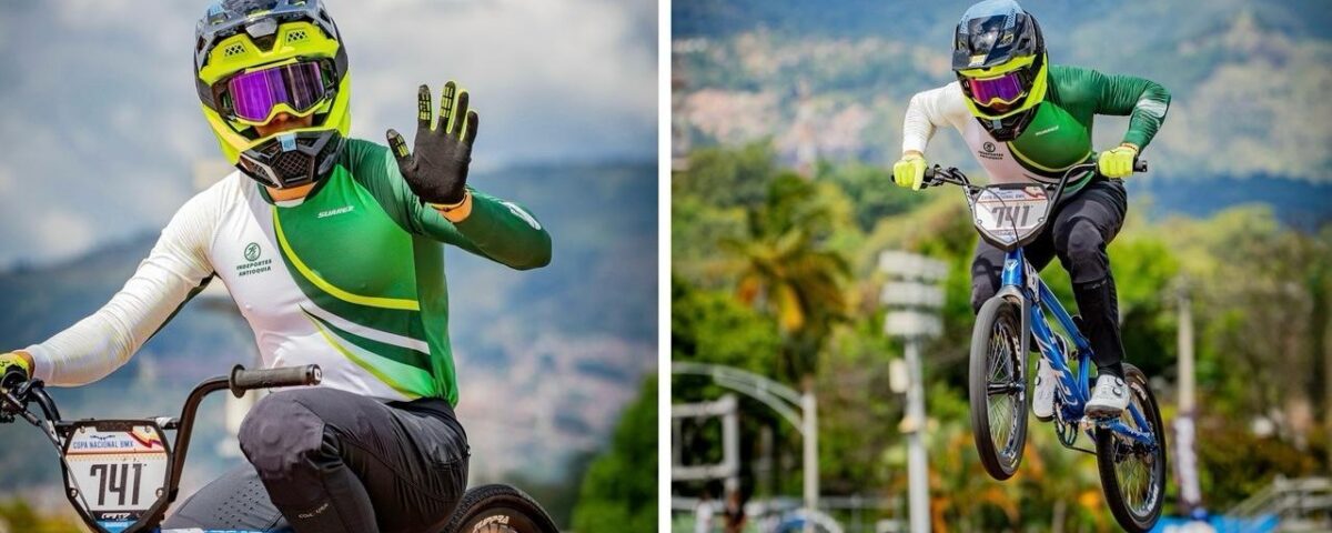 Diego Arboleda, potencia y resiliencia del BMX antioqueño: firme rumbo al Panamericano y los Juegos Deportivos Nacionales 2026