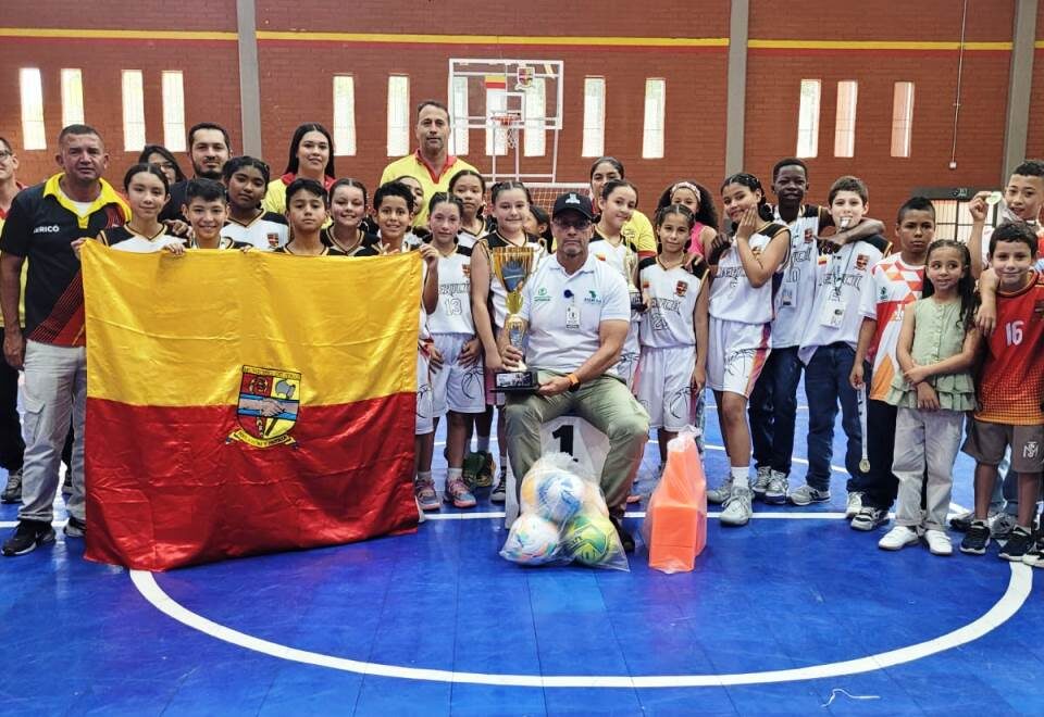 Delegación de Jericó campeona del Festival Deportivo Infantil del Suroeste