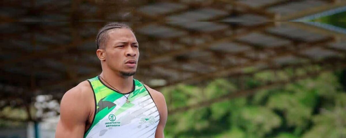 Jhonatan Julio Hoyos, deportista paisa, quien competirá en el Campeonato Iberoamericano de Mayores