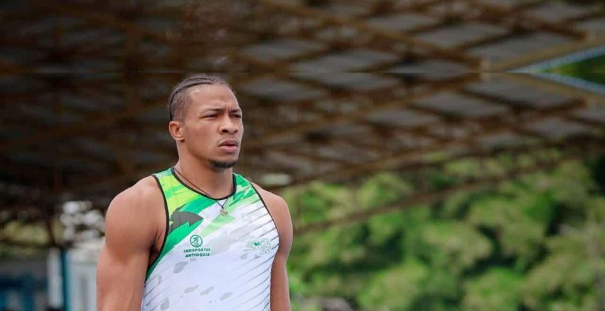 Jhonatan Julio Hoyos, deportista paisa, quien competirá en el Campeonato Iberoamericano de Mayores