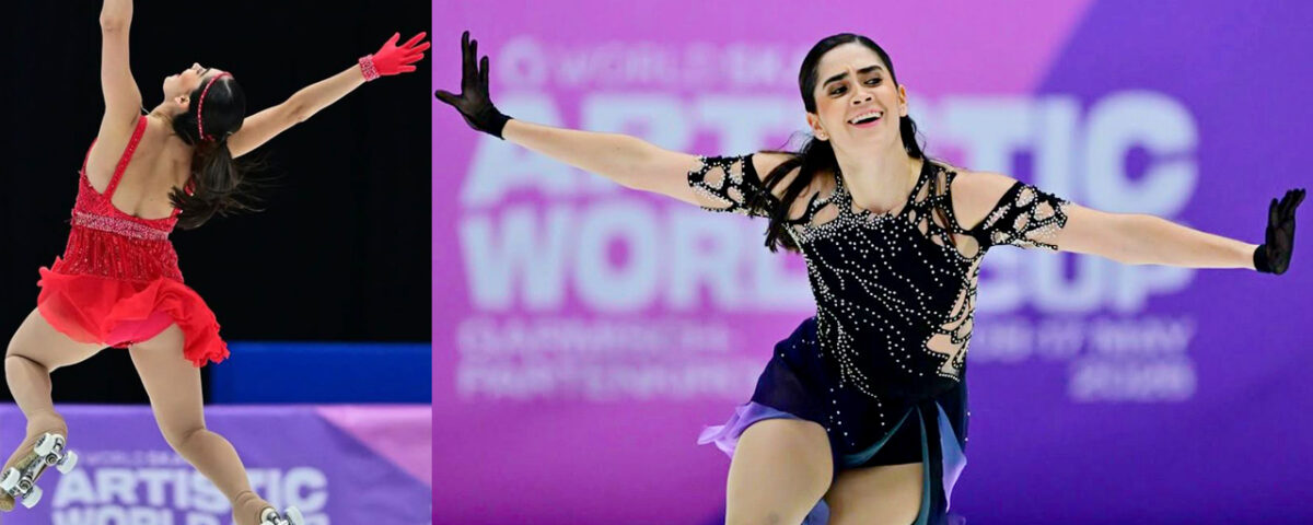 María Paulina, representando y llevando lo mejor del Modo Antioqueño y del patinaje artístico Antioqueño y Colombiano