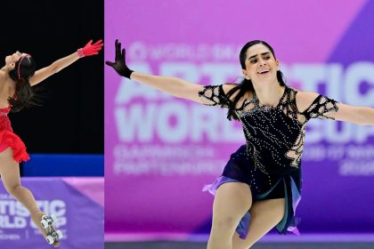 María Paulina, representando y llevando lo mejor del Modo Antioqueño y del patinaje artístico Antioqueño y Colombiano