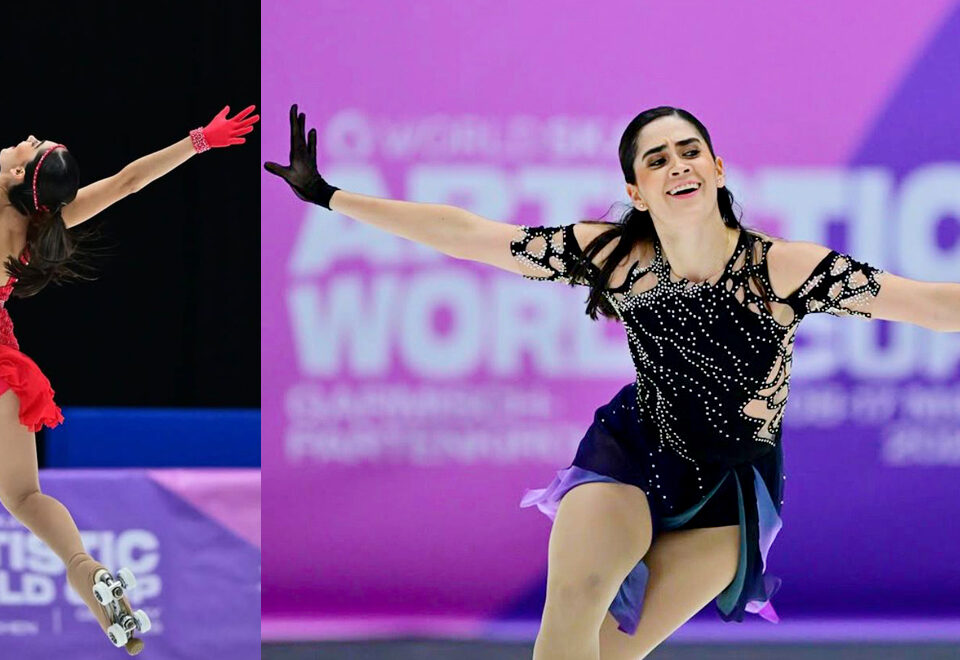 María Paulina, representando y llevando lo mejor del Modo Antioqueño y del patinaje artístico Antioqueño y Colombiano