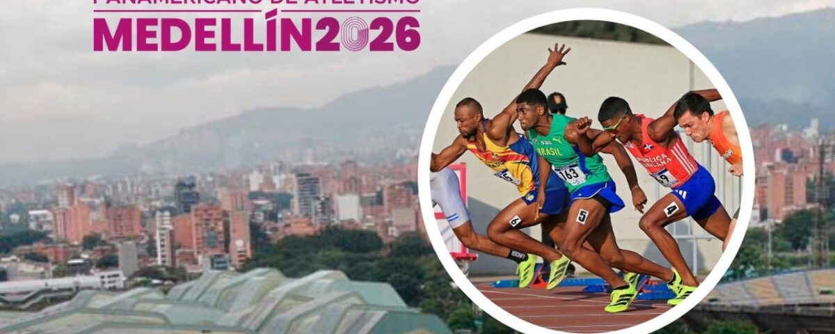 Medellín se prepara para vivir una fiesta continental con el Campeonato Panamericano de Atletismo 2026