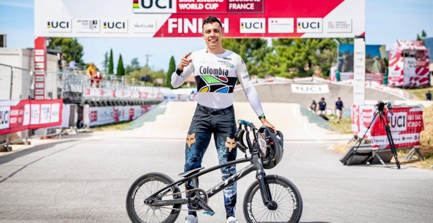Diego Arboleda volvió a volar alto en Francia y ratificó que atraviesa uno de los mejores momentos de su carrera