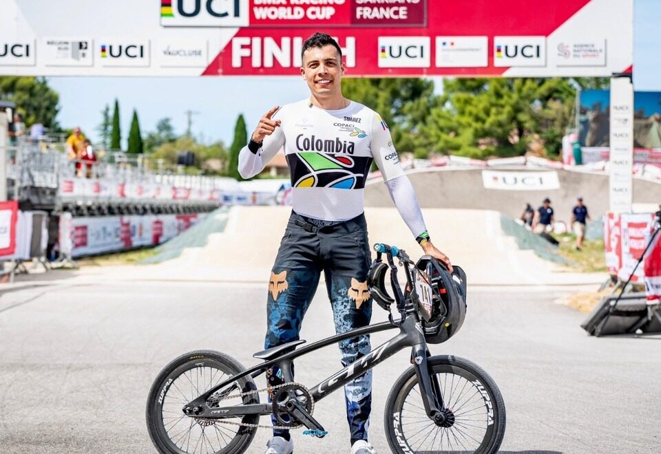 Diego Arboleda volvió a volar alto en Francia y ratificó que atraviesa uno de los mejores momentos de su carrera