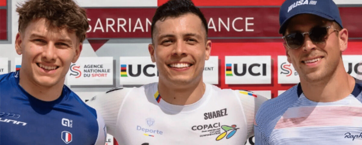 Diego Arboleda lidera una destacada participación paisa en la Copa Mundo de BMX