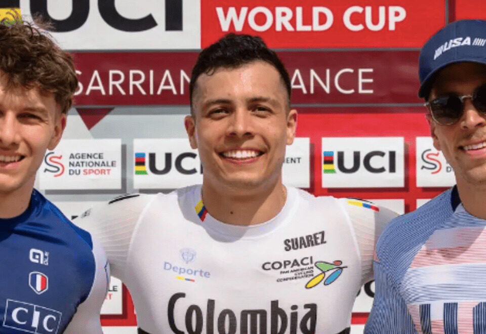 Diego Arboleda lidera una destacada participación paisa en la Copa Mundo de BMX