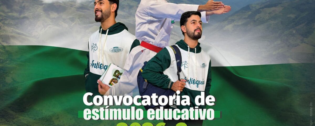 Indeportes Antioquia abre convocatoria del Estímulo Social Educación dirigida a atletas, paratletas y entrenadores del alto rendimiento antioqueño