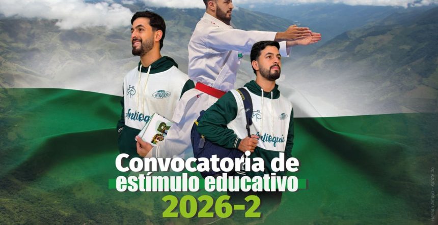 Indeportes Antioquia abre convocatoria del Estímulo Social Educación dirigida a atletas, paratletas y entrenadores del alto rendimiento antioqueño