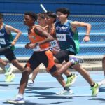 Competencia intercolegiada de atletismo en Girardota