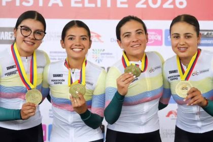Antioquia impone su dominio en el velódromo de Cali y lidera el Nacional de Ciclismo de Pista