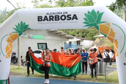 Inauguración de los Juegos Intercolegiados del Valle de Aburrá en Barbosa