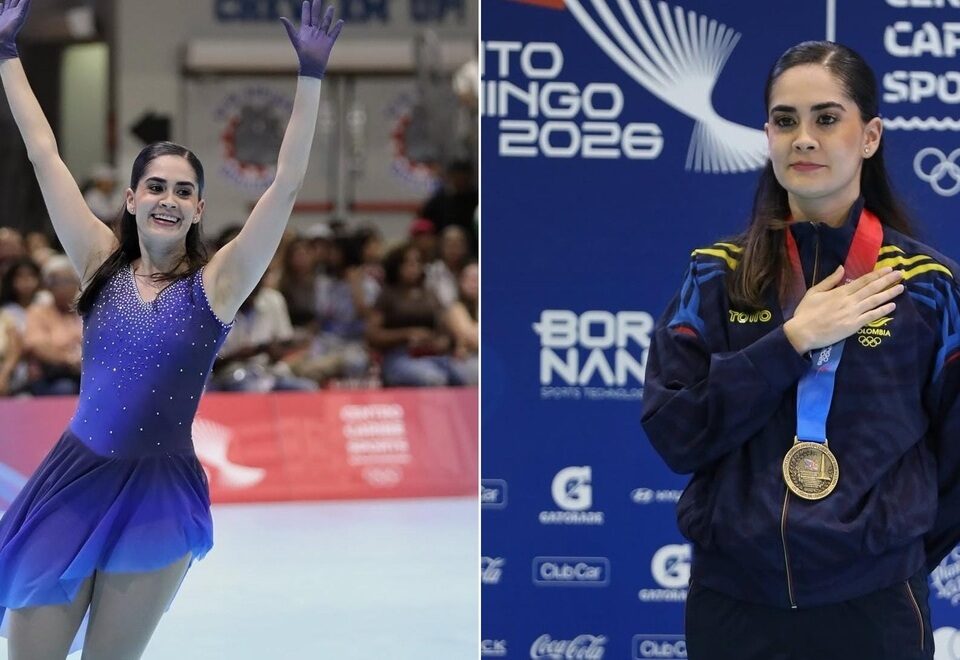 De Antioquia para el mundo: María Paulina Pérez conquista el oro en patinaje artístico en Santo Domingo
