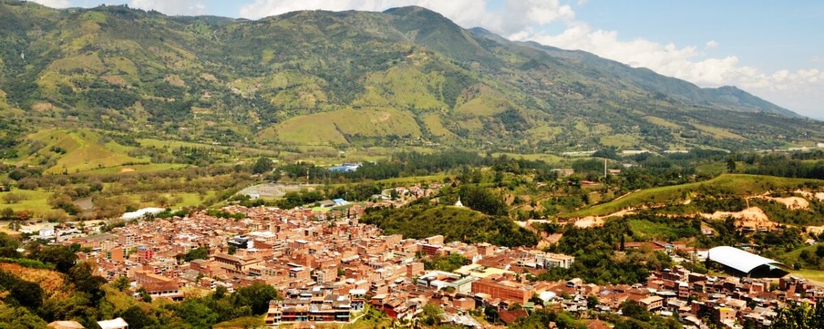 Panorámica del municipio de Barbosa, Antioquia.