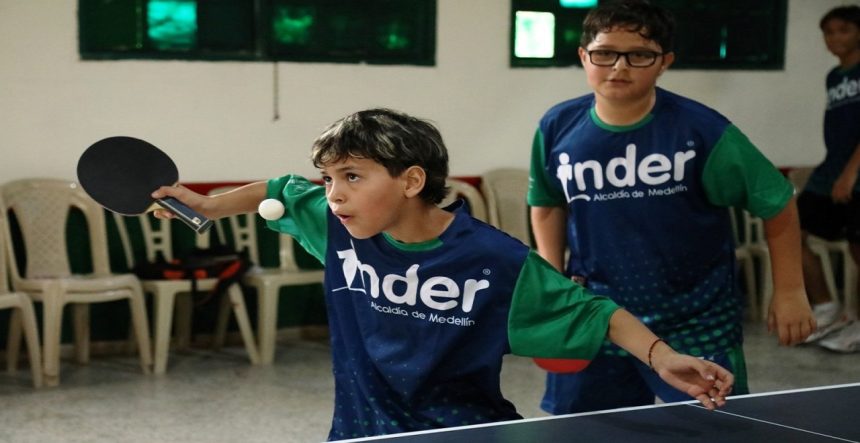 Medellín ganó el torneo de tenis de mesa con 10 oros de 10 posibles.