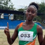 Sara Michell Mosquera Domínguez, la atleta de Apartadó que se levantó una y otra vez, y conquistó oros en los Juegos Intercolegiados