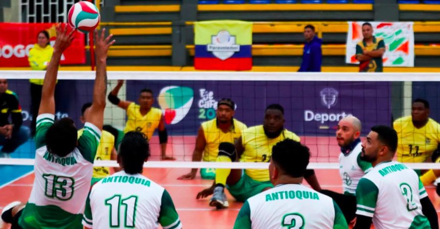 Antioquia conquista un nuevo podio: bronce en voleibol sentado de cara a los Juegos Paranacionales 2027