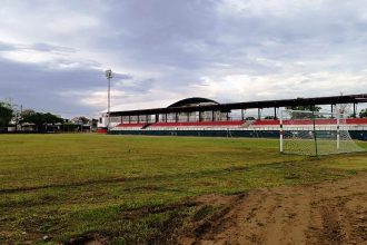 En la foto, cancha de fútbol del municipio de San Pedro de Urabá