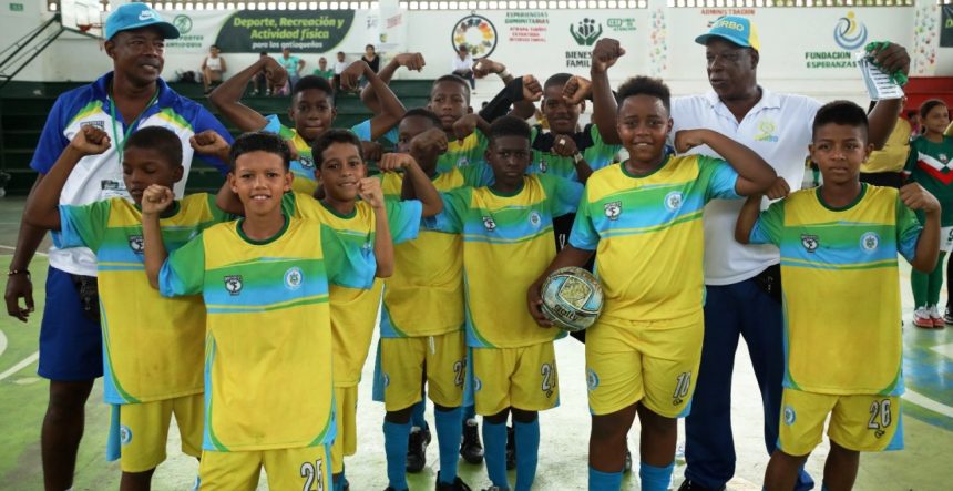 Fútbol sala en San Pedro de Urabá - Turbo campeón