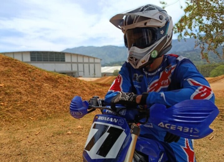 Jacobo Román Velázquez, bicampeón latinoamericano de motocrós y listo para su próximo desafío internacional