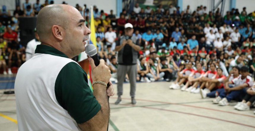 San Carlos - inauguración Juegos Departamentales de Oriente