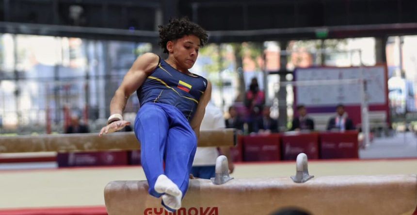 Thomas Mejía - gimnasta de Antioqia