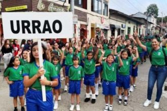 Urrao, inauguración de los Juegos Escolares del Suroeste