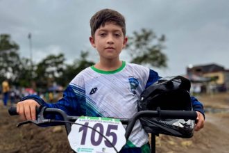 Azur Ramírez Alzate, bicicrosista de Urrao, sueña con ser científico matemático de la NASA