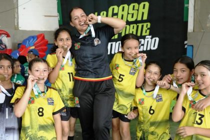 El Carmen de Viboral campeón de balonmano femenino