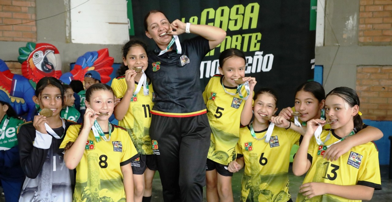 El Carmen de Viboral campeón de balonmano femenino